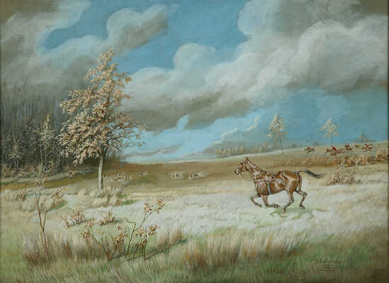 Сверчков Георгий Николаевич. Охотничий мотив 